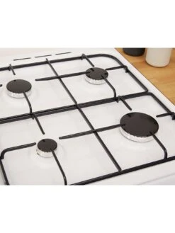 Indesit IS5G1KMW 50cm Wide Gas Cooker - White -Appliance Pro RMXQL SQ6 0000000013 WHITE SLd4