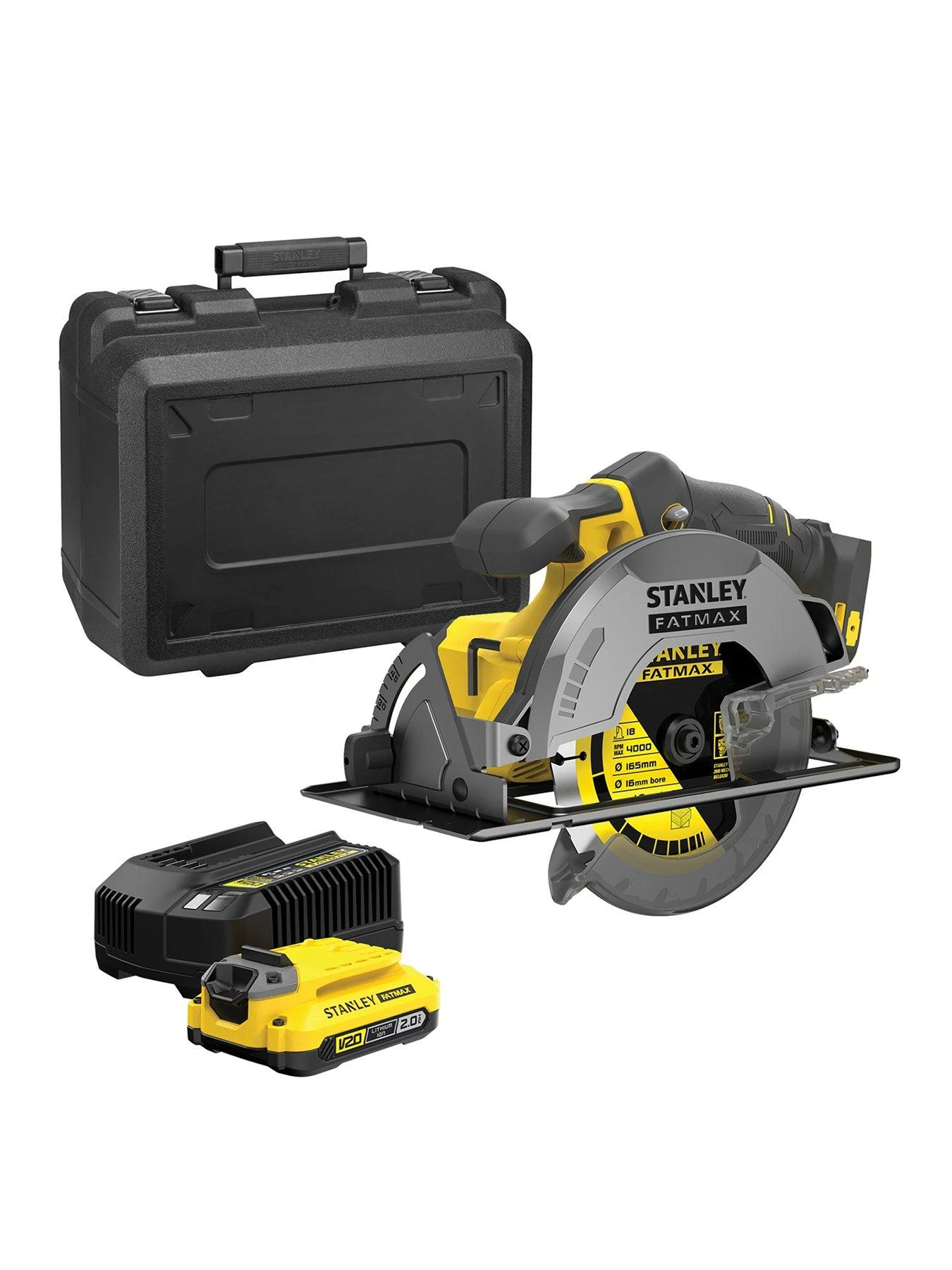 Stanley FatMax V20 18V Circular Saw SFMCS500D1K-GB 3 Stanley FatMax V20 18V Circular Saw SFMCS500D1K-GB