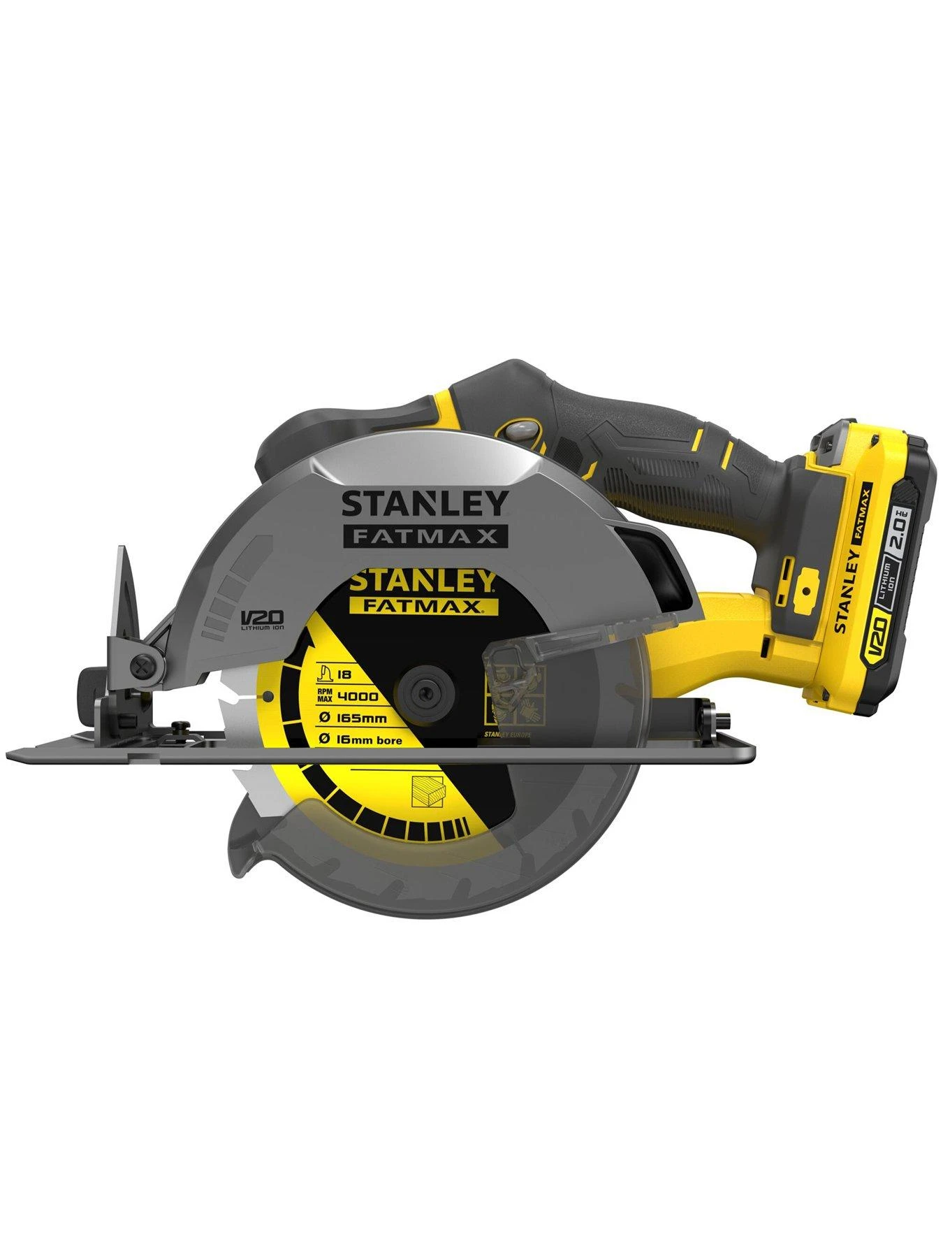 Stanley FatMax V20 18V Circular Saw SFMCS500D1K-GB 5 Stanley FatMax V20 18V Circular Saw SFMCS500D1K-GB - Image 3