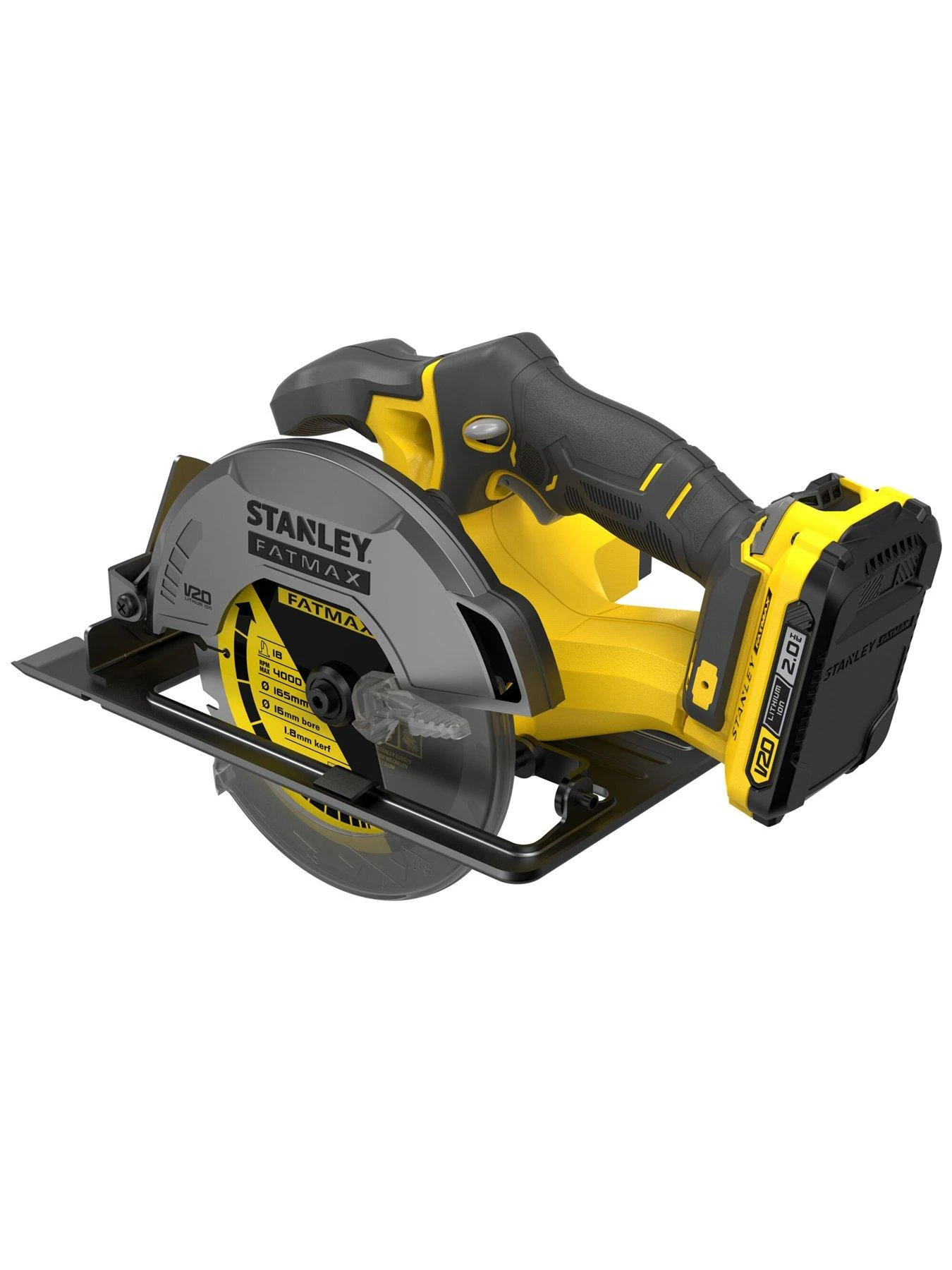 Stanley FatMax V20 18V Circular Saw SFMCS500D1K-GB 6 Stanley FatMax V20 18V Circular Saw SFMCS500D1K-GB - Image 4