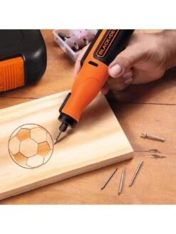 Black & Decker 7.2V Cordless Rotary Tool BCRT8IK-XJ -Appliance Pro RMYUG SQ5 0000000099 N A SLd3