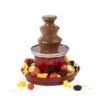 Giles & Posner Chocolate Fountain EK3428G with Fruit Tray And 100 Bamboo Skewers -Appliance Pro RNQGD SQ1 0000000017 RED SLf