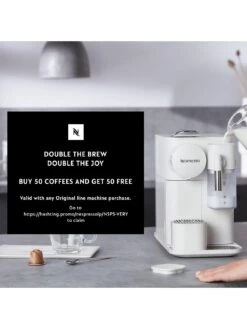 Nespresso Lattissima One Coffee Machine By De’Longhi - EN510.W - White -Appliance Pro RPMXF SQ7 0000000099 N A ICf