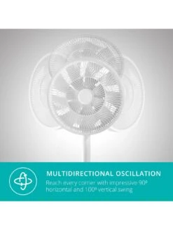 Duux Whisper Flex Smart Wireless Fan - White -Appliance Pro RPWRX SQ5 0000000088 NO COLOR SLd3