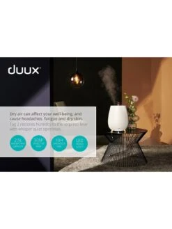 Duux Tag Ultrasonic Humidifier - White -Appliance Pro RPWTC SQ4 0000000088 NO COLOR SLd2
