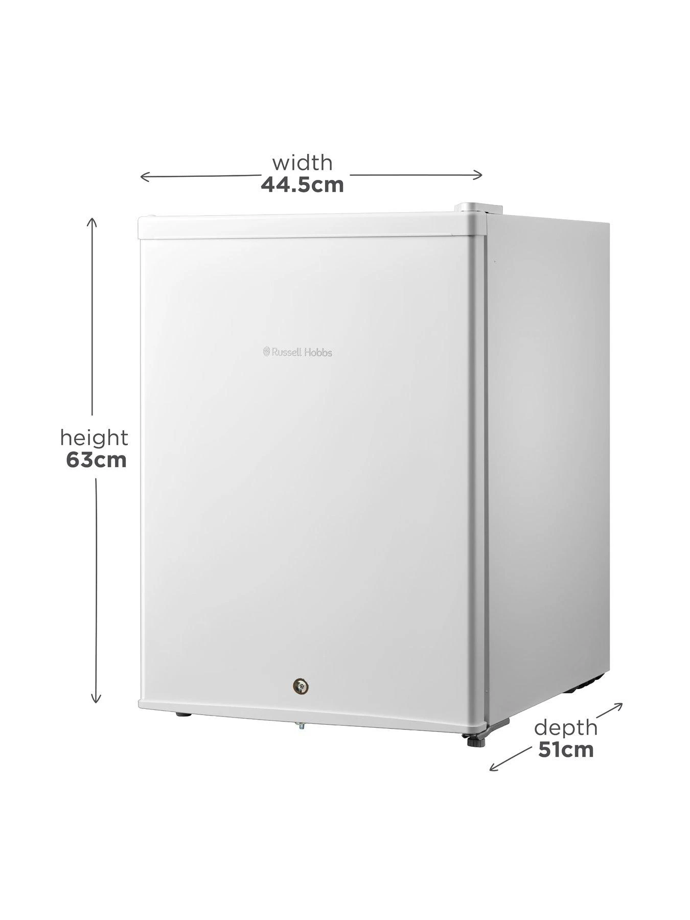 Russell Hobbs RHTTF67W-LCK Under Counter Mini Fridge Cooler - White 4 Russell Hobbs RHTTF67W-LCK Under Counter Mini Fridge Cooler - White - Image 2