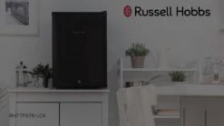 Russell Hobbs RHTTF67B-LCK Under Counter Mini Fridge Cooler - Black -Appliance Pro RRCFJ SQ8 0000000004 BLACK DVvL