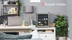 Russell Hobbs RHGWC3SS-C-LCK Beer & Wine Drinks Mini Fridge With Lock - Stainless Steel 17 Russell Hobbs RHGWC3SS-C-LCK Beer & Wine Drinks Mini Fridge With Lock - Stainless Steel -Appliance Pro RRCFM SQ8 0000000035 SILVER DVvL