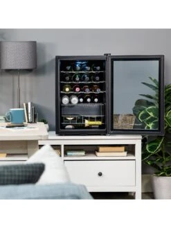 Russell Hobbs RHGWC4SS-LCK Beer & Wine Drinks Cooler With Lock- Stainless Steel -Appliance Pro RRCFQ SQ4 0000000035 SILVER SLd2