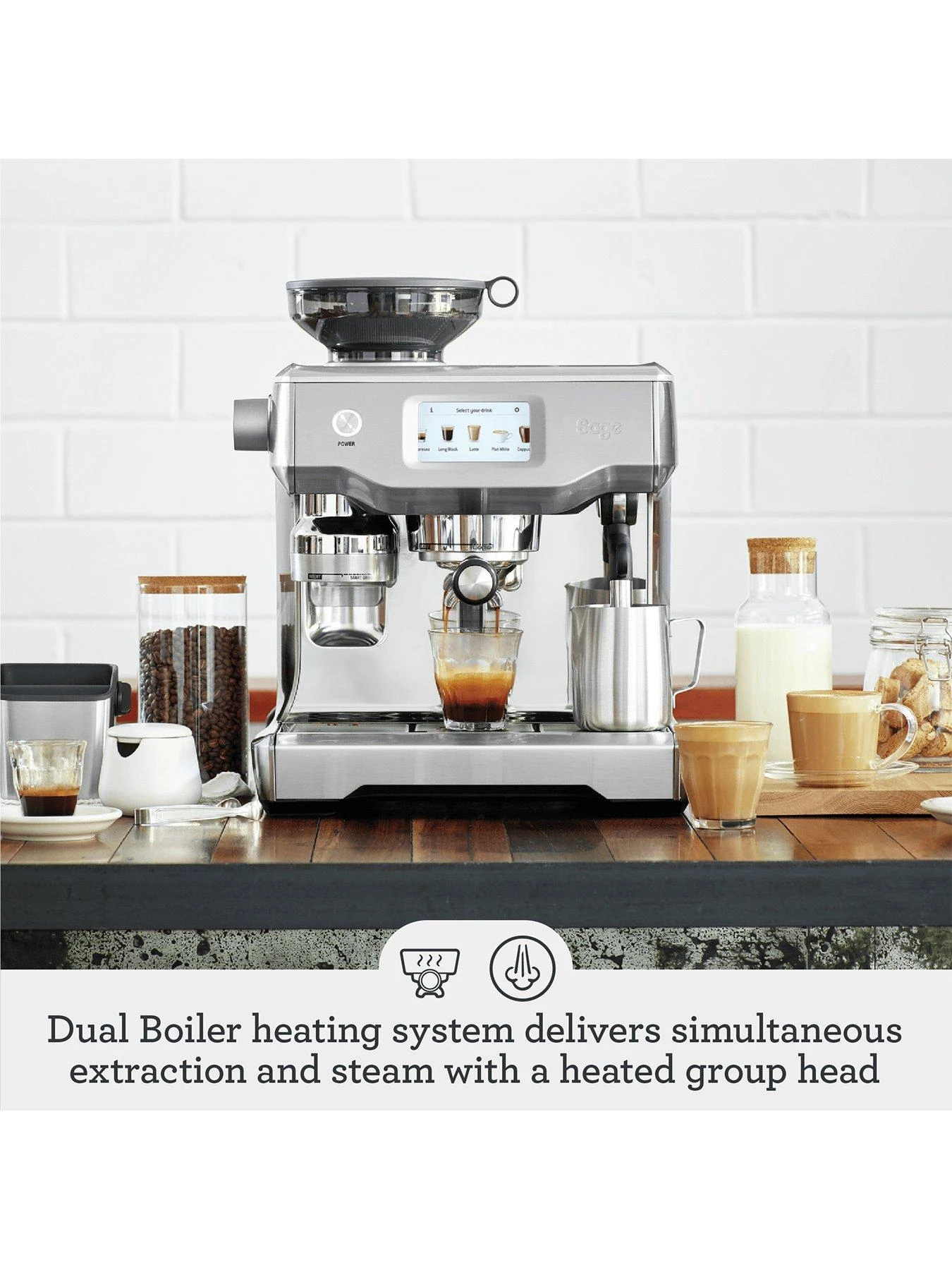 Sage Oracle Touch Coffee Machine 4 Sage Oracle Touch Coffee Machine - Image 2