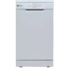 Hoover HDPH 2D1049W Freestanding Slimline 10-Place Dishwasher - White -Appliance Pro RVC4R SQ1 0000000013 WHITE SLf