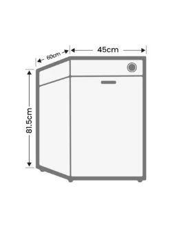 Hoover HDPH 2D1049W Freestanding Slimline 10-Place Dishwasher - White -Appliance Pro RVC4R SQ7 0000000013 WHITE ICf
