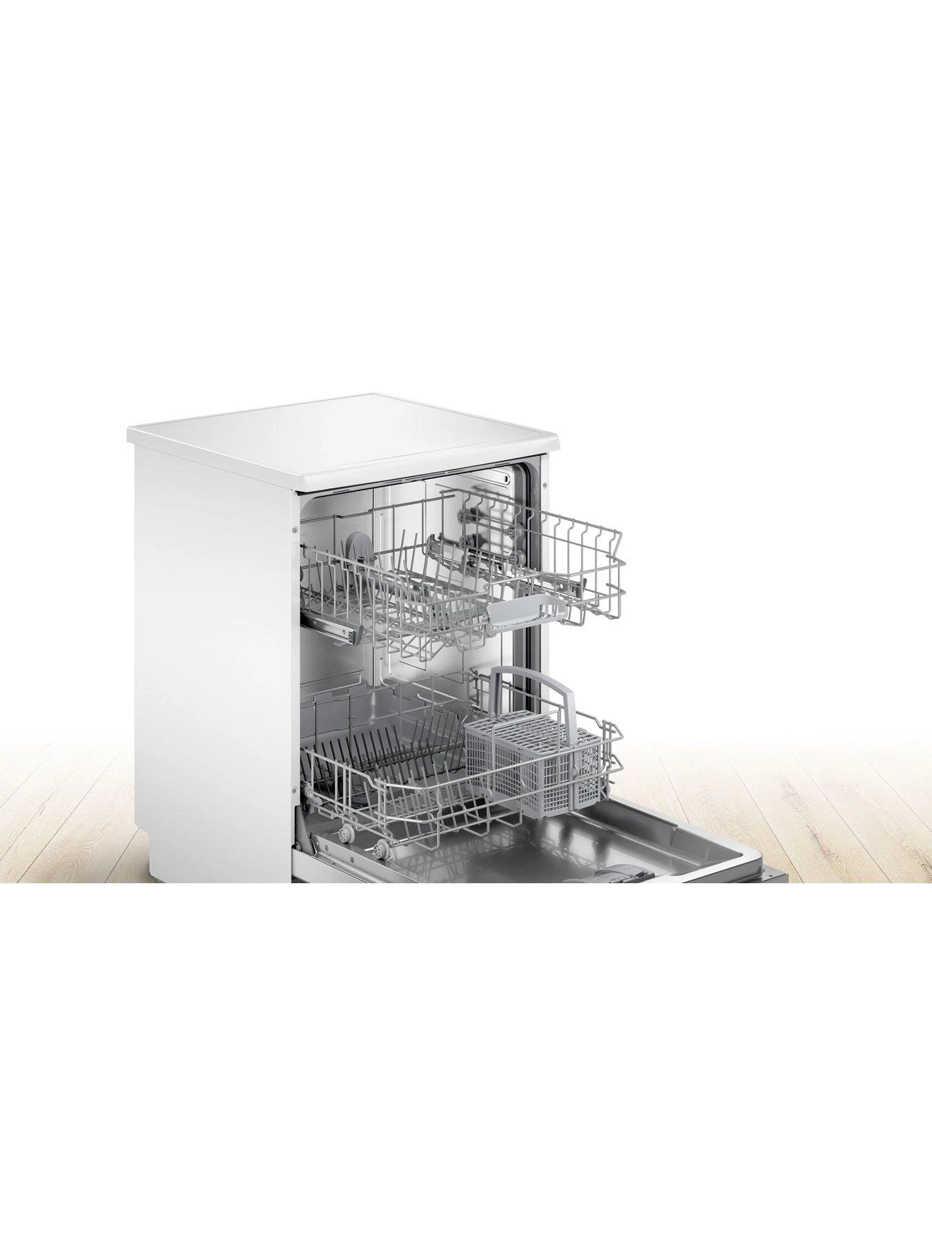Bosch Serie 2 SMS2ITW08G WiFi Connected 12-Place Dishwasher - White 5 Bosch Serie 2 SMS2ITW08G WiFi Connected 12-Place Dishwasher - White - Image 3