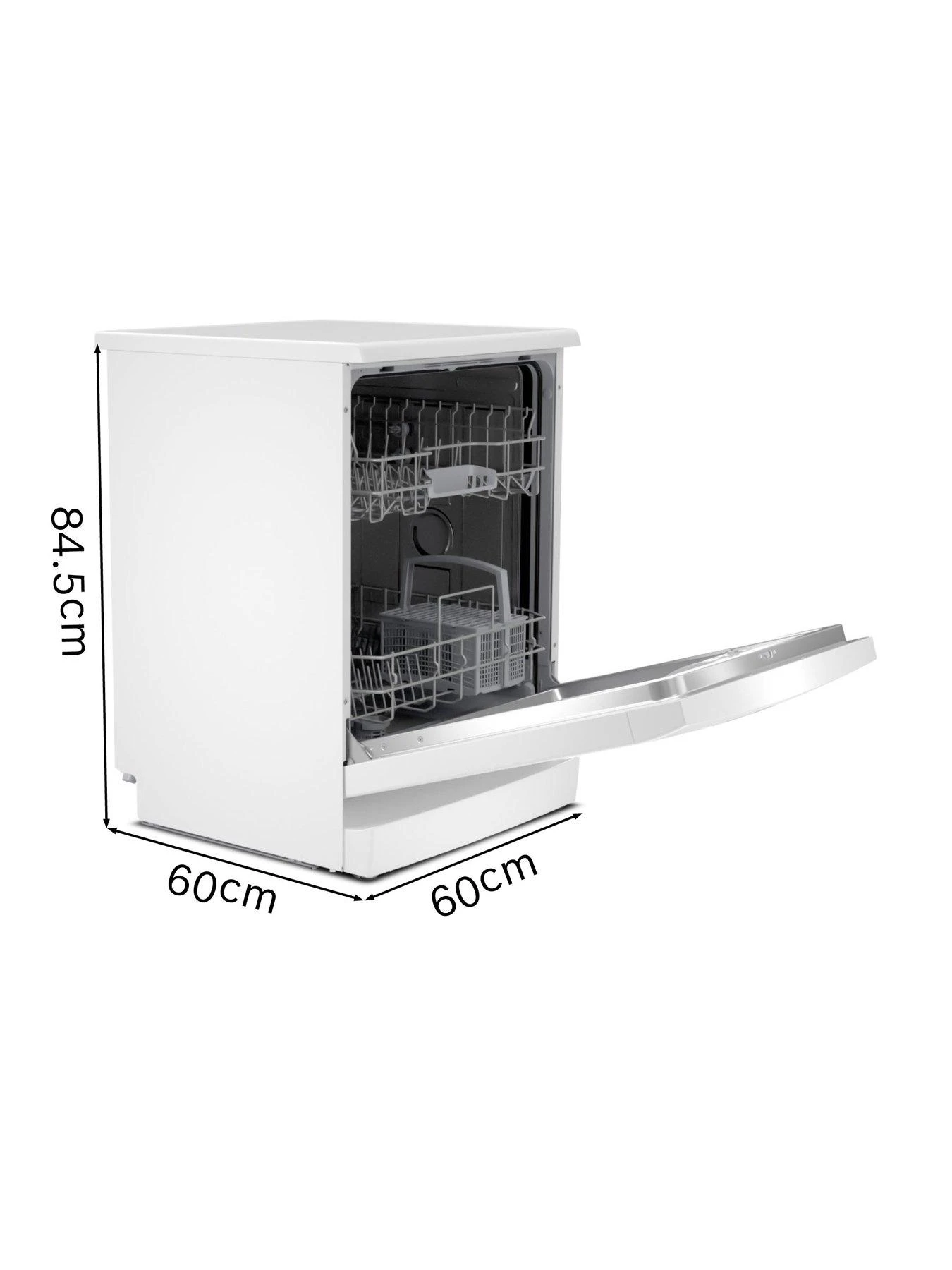Bosch Serie 2 SMS2ITW08G WiFi Connected 12-Place Dishwasher - White 6 Bosch Serie 2 SMS2ITW08G WiFi Connected 12-Place Dishwasher - White - Image 4
