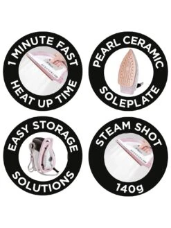 Russell Hobbs 26191 Steam Power Steam Generator - Pearl -Appliance Pro T3HDA SQ6 0000000099 N A SLd4