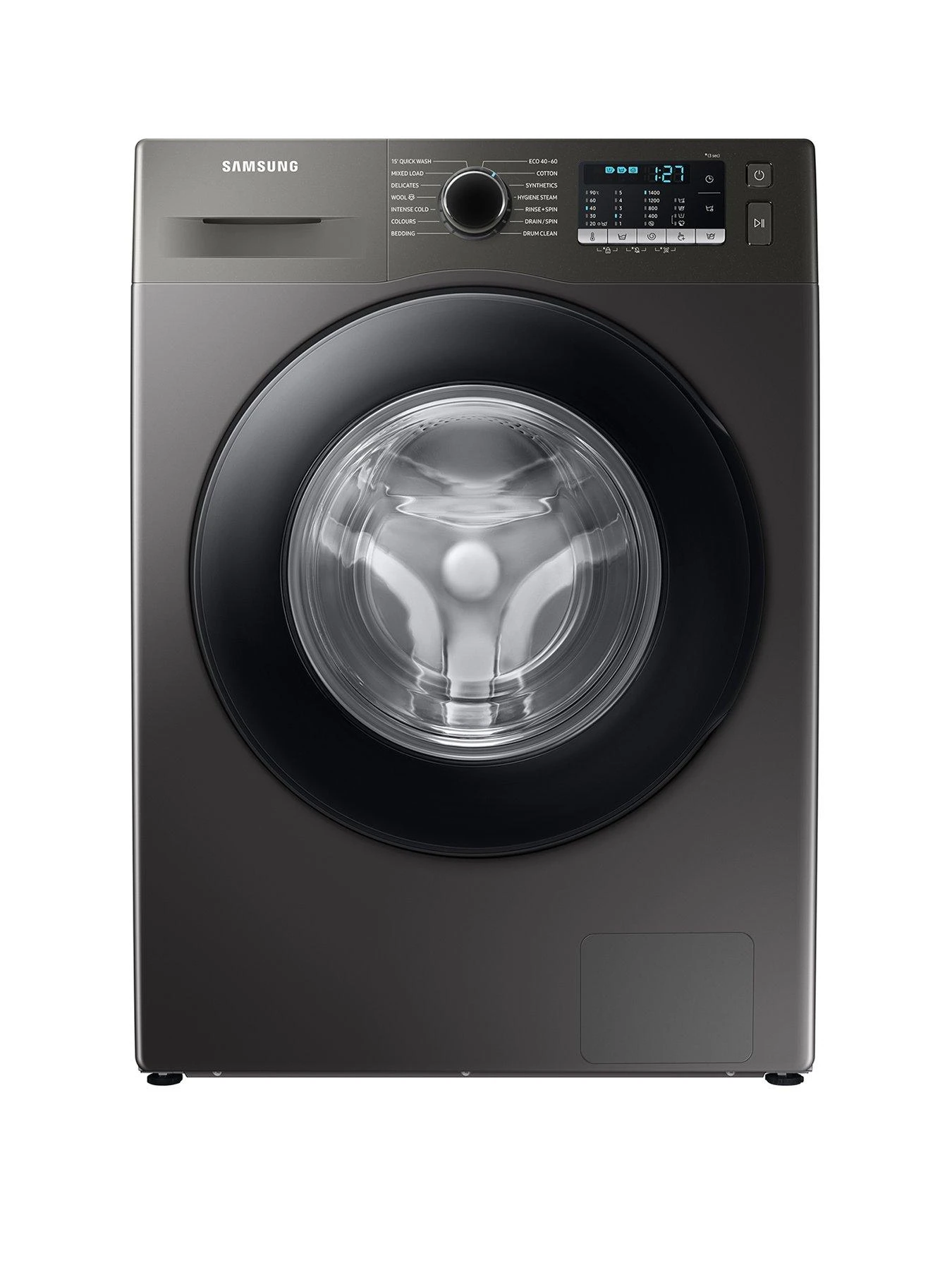 Samsung Series 5 WW90TA046AX/EU Ecobubble™ Washing Machine - 9kg Load 1400rpm Spin A Rated - Graphite 3 Samsung Series 5 WW90TA046AX/EU Ecobubble™ Washing Machine - 9kg Load 1400rpm Spin A Rated - Graphite