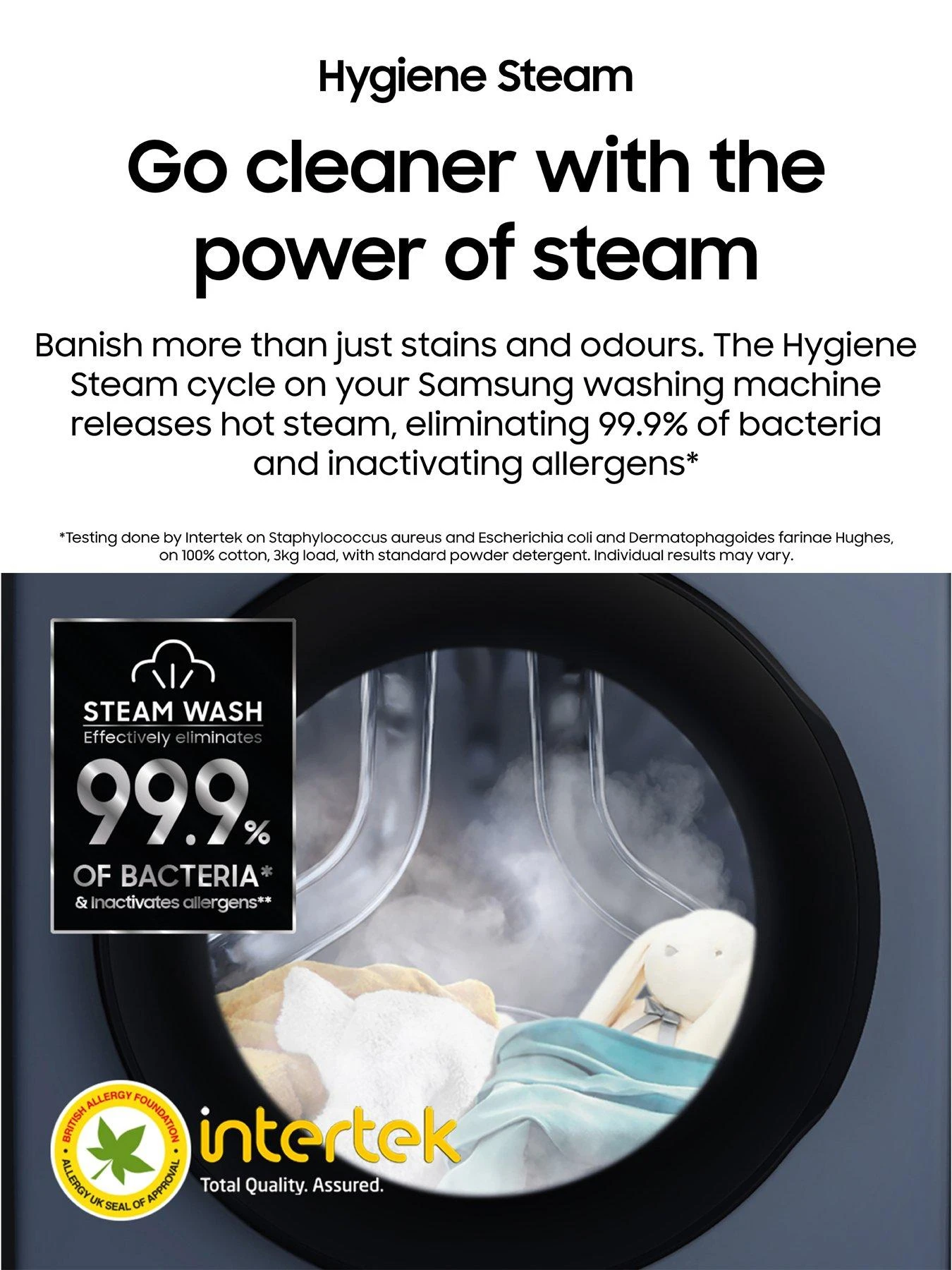 Samsung Series 5 WW90TA046AX/EU Ecobubble™ Washing Machine - 9kg Load 1400rpm Spin A Rated - Graphite 6 Samsung Series 5 WW90TA046AX/EU Ecobubble™ Washing Machine - 9kg Load 1400rpm Spin A Rated - Graphite - Image 4