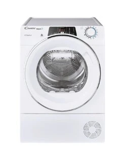 Candy Rapido ROE H10A2TCE 10kg Heat Pump Tumble Dryer, A++ Rated, With Wi-fi Connectivity - White