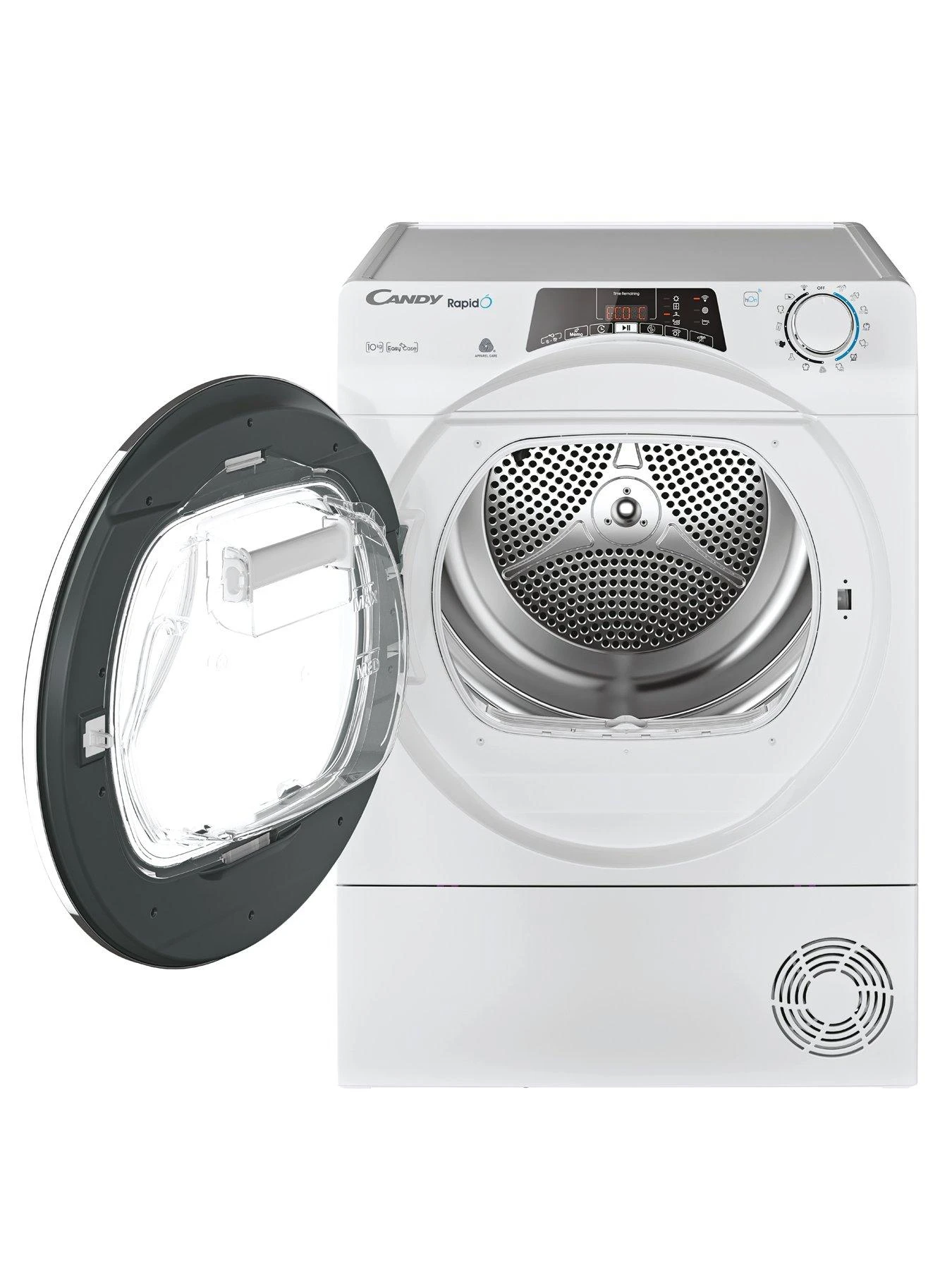 Candy Rapido ROE H10A2TCE 10kg Heat Pump Tumble Dryer, A++ Rated, With Wi-fi Connectivity - White 4 Candy Rapido ROE H10A2TCE 10kg Heat Pump Tumble Dryer, A++ Rated, With Wi-fi Connectivity - White - Image 2