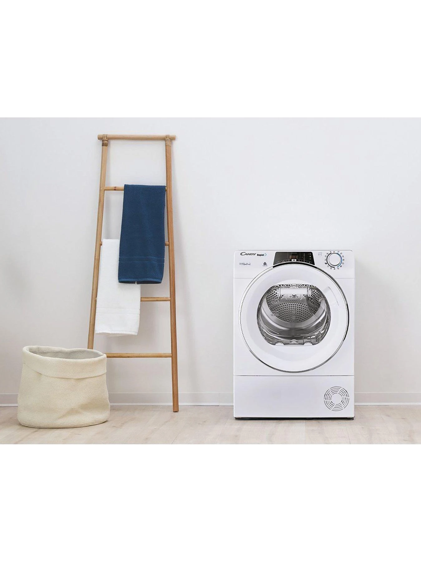 Candy Rapido ROE H10A2TCE 10kg Heat Pump Tumble Dryer, A++ Rated, With Wi-fi Connectivity - White 8 Candy Rapido ROE H10A2TCE 10kg Heat Pump Tumble Dryer, A++ Rated, With Wi-fi Connectivity - White - Image 6