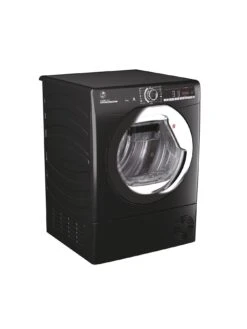 Hoover H-DRY 300 HLE C9TCEB-80 9kg Condenser Tumble Dryer, with Wi-fi Connectivity - Black 11 Hoover H-DRY 300 HLE C9TCEB-80 9kg Condenser Tumble Dryer, with Wi-fi Connectivity - Black -Appliance Pro T3N6U SQ3 0000000004 BLACK SLd1