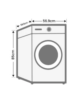 Hoover H-DRY 300 HLE C9TCEB-80 9kg Condenser Tumble Dryer, with Wi-fi Connectivity - Black 15 Hoover H-DRY 300 HLE C9TCEB-80 9kg Condenser Tumble Dryer, with Wi-fi Connectivity - Black -Appliance Pro T3N6U SQ7 0000000004 BLACK ICf
