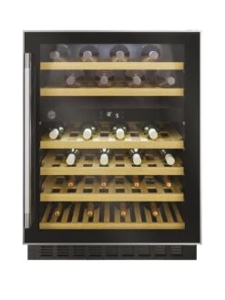 Hoover HWCB 60 UK/N Wine Cooler, 46 Bottle Capacity - Black