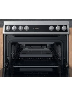 Hotpoint HDT67V9H2CX 60cm Wide Double Oven Electric Cooker With Ceramic Hob - White 13 Hotpoint HDT67V9H2CX 60cm Wide Double Oven Electric Cooker With Ceramic Hob - White -Appliance Pro T7669 SQ6 0000000013 WHITE SLd4