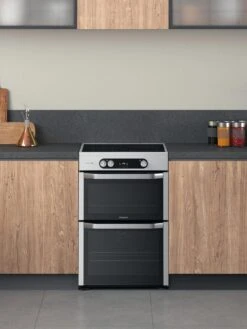 Hotpoint HDM67I9H2CX 60cm Wide Double Oven Electric Cooker With Induction Hob - Stainless Steel 10 Hotpoint HDM67I9H2CX 60cm Wide Double Oven Electric Cooker With Induction Hob - Stainless Steel -Appliance Pro T766F SQ3 0000000166 STAINLESS STEEL SLd1