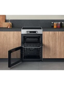 Hotpoint HDM67I9H2CX 60cm Wide Double Oven Electric Cooker With Induction Hob - Stainless Steel 11 Hotpoint HDM67I9H2CX 60cm Wide Double Oven Electric Cooker With Induction Hob - Stainless Steel -Appliance Pro T766F SQ4 0000000166 STAINLESS STEEL SLd2