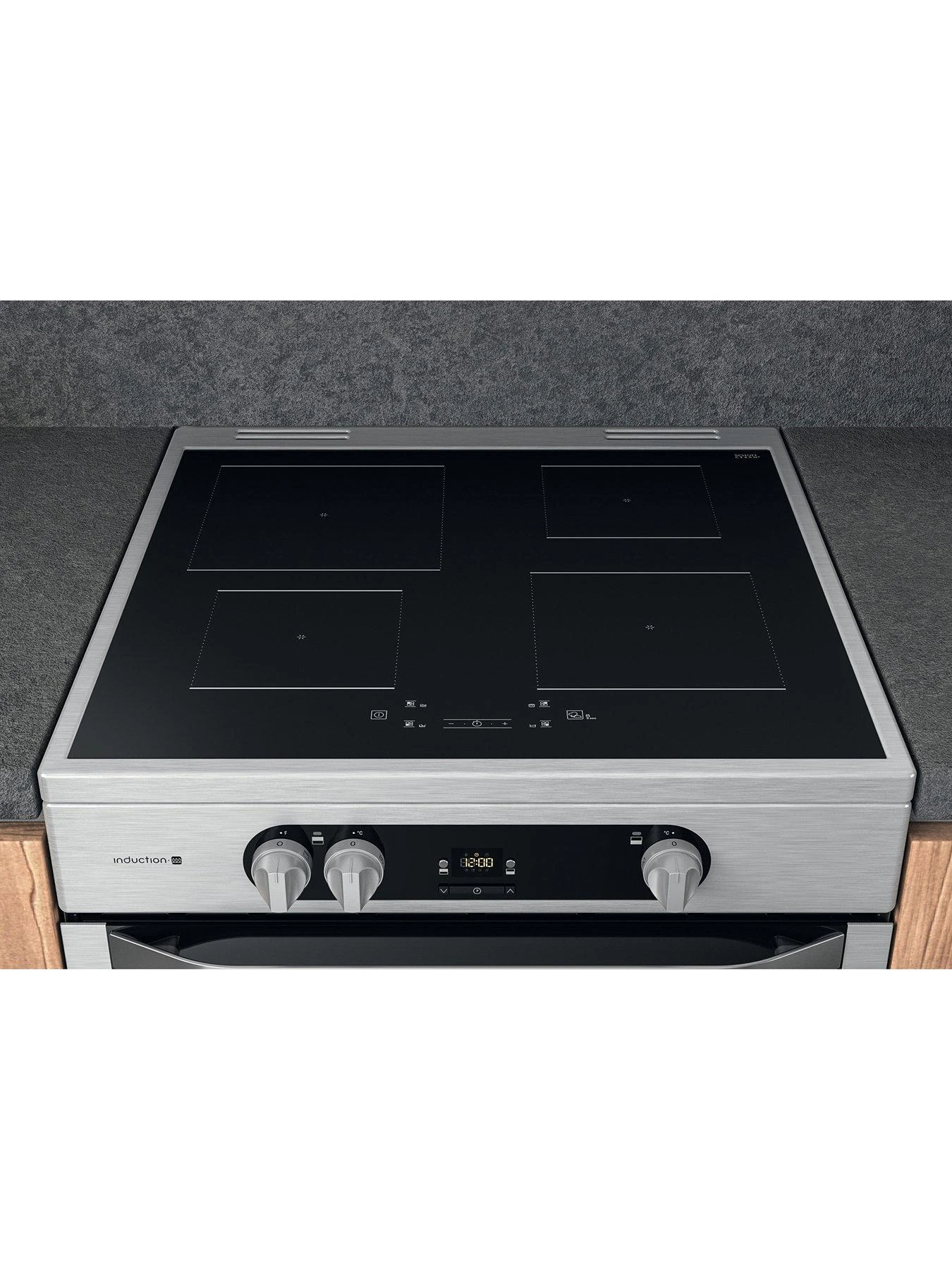 Hotpoint HDM67I9H2CX 60cm Wide Double Oven Electric Cooker With Induction Hob - Stainless Steel 7 Hotpoint HDM67I9H2CX 60cm Wide Double Oven Electric Cooker With Induction Hob - Stainless Steel - Image 5
