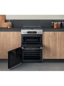 Hotpoint HDM67G8C2CX DUAL FUEL DOUBLE Freestanding COOKER 11 Hotpoint HDM67G8C2CX DUAL FUEL DOUBLE Freestanding COOKER -Appliance Pro T767X SQ4 0000000166 STAINLESS STEEL SLd2