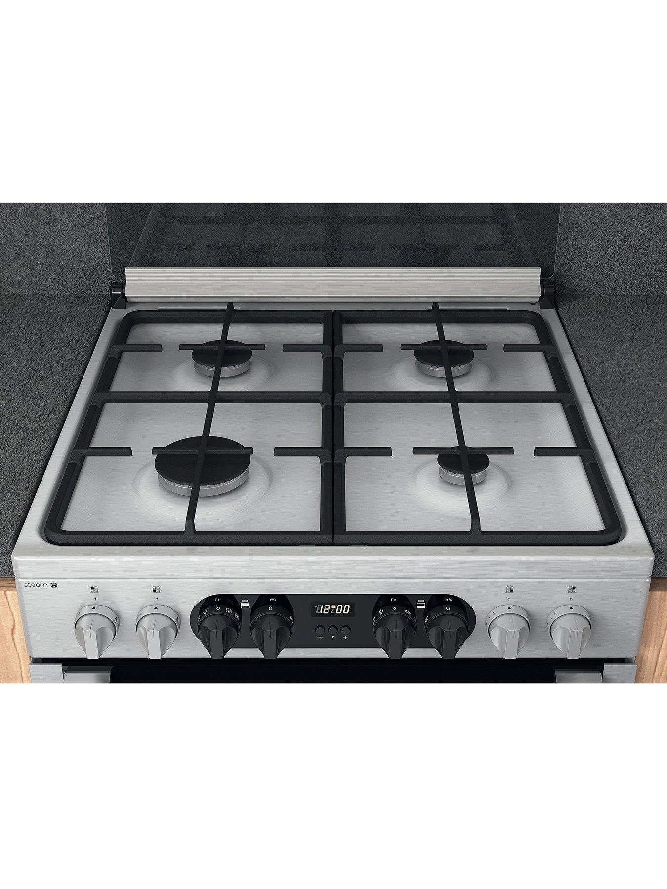 Hotpoint HDM67G8C2CX DUAL FUEL DOUBLE Freestanding COOKER 7 Hotpoint HDM67G8C2CX DUAL FUEL DOUBLE Freestanding COOKER - Image 5