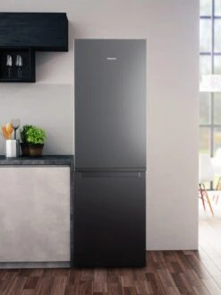 Hotpoint H1NT811EOX1 60cm Wide Freestanding Fridge Freezer -Appliance Pro T769C SQ3 0000003629 INOX SLd1