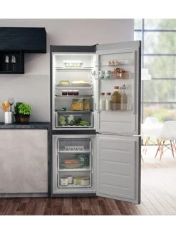 Hotpoint H1NT811EOX1 60cm Wide Freestanding Fridge Freezer -Appliance Pro T769C SQ4 0000003629 INOX SLd2