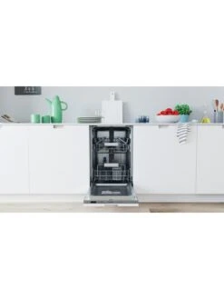 Indesit DSIO3T224EZUKN 10-Place Slimline Integrated Dishwasher - Silver -Appliance Pro T7CK7 SQ4 0000000035 SILVER SLd2