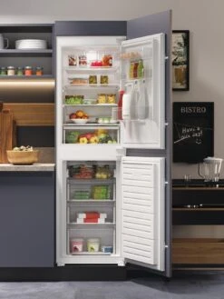 Hotpoint HBC185050F1 55cm Integrated Fridge Freezer - White -Appliance Pro T7CKH SQ3 0000000013 WHITE SLd1