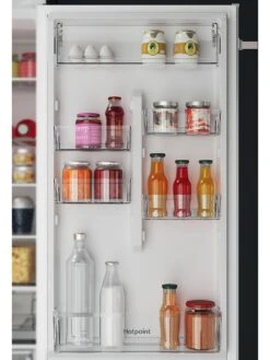 Hotpoint HTC20T321 Total No Frost 55cm Wide Integrated Fridge Freezer - White -Appliance Pro T7CKQ SQ5 0000000013 WHITE SLd3