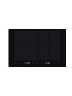 Hotpoint ACP778CBA 77cm Wide Built-in Induction Hob - Black -Appliance Pro T7CLM SQ2 0000000004 BLACK SLd