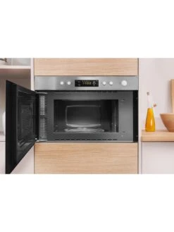 Indesit MWI5213IX 60cm Wide Built-in Microwave With Grill - Stainless Steel 14 Indesit MWI5213IX 60cm Wide Built-in Microwave With Grill - Stainless Steel -Appliance Pro T7CMF SQ6 0000000166 STAINLESS STEEL SLd4