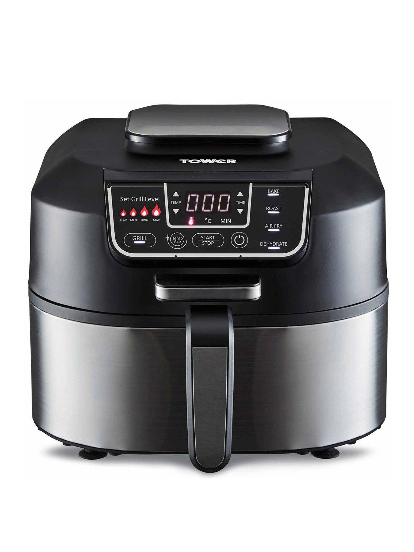 Tower T17086 Vortx 5-in-1 Air Fryer And Grill With Crisper 5.6L - Black 3 Tower T17086 Vortx 5-in-1 Air Fryer And Grill With Crisper 5.6L - Black