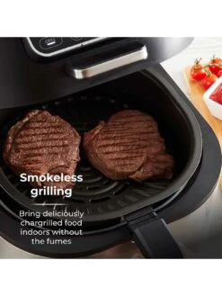 Tower T17086 Vortx 5-in-1 Air Fryer And Grill With Crisper 5.6L - Black 12 Tower T17086 Vortx 5-in-1 Air Fryer And Grill With Crisper 5.6L - Black -Appliance Pro T7F3Y SQ5 0000000099 N A SLd3