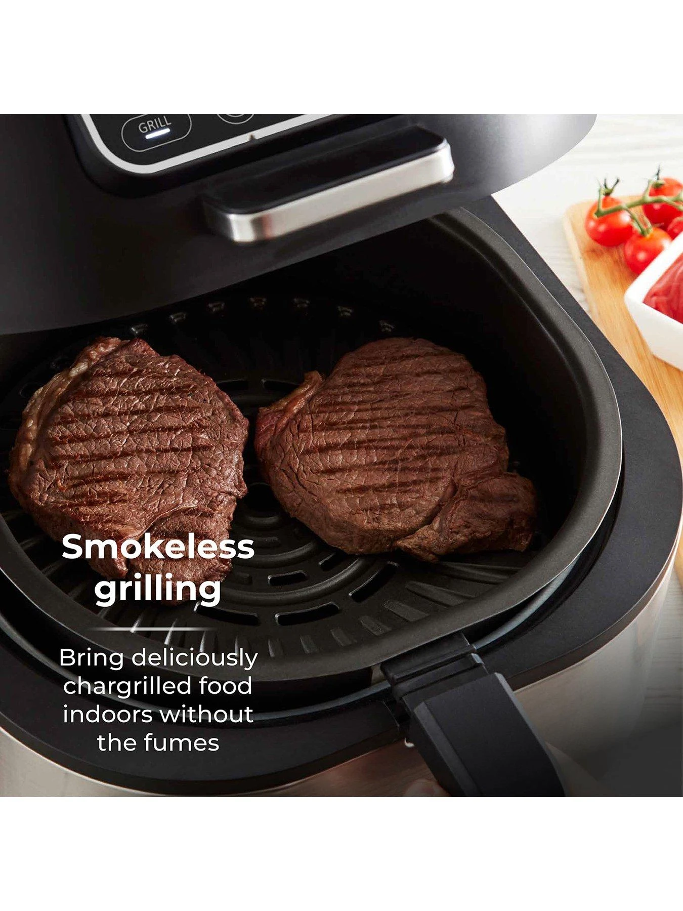 Tower T17086 Vortx 5-in-1 Air Fryer And Grill With Crisper 5.6L - Black 7 Tower T17086 Vortx 5-in-1 Air Fryer And Grill With Crisper 5.6L - Black - Image 5