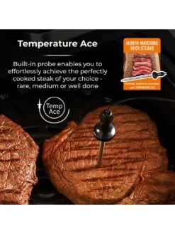 Tower T17086 Vortx 5-in-1 Air Fryer And Grill With Crisper 5.6L - Black 13 Tower T17086 Vortx 5-in-1 Air Fryer And Grill With Crisper 5.6L - Black -Appliance Pro T7F3Y SQ6 0000000099 N A SLd4