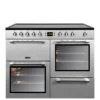 Leisure CK100C210S 100cm Cookmaster Electric Range Cooker - Silver -Appliance Pro T7XJL SQ1 0000000035 SILVER SLf