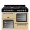 Leisure CK100G232C 100CM Cookmaster Gas Range Cooker, Cream 2 Leisure CK100G232C 100CM Cookmaster Gas Range Cooker, Cream -Appliance Pro T7XJV SQ1 0000000067 CREAM SLf