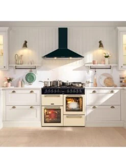 Leisure CK100G232C 100CM Cookmaster Gas Range Cooker, Cream -Appliance Pro T7XJV SQ5 0000000067 CREAM SLd3