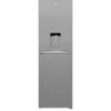 Beko CFG3582DS 55cm Wide Frost-Free Fridge Freezer - Silver -Appliance Pro T7XTV SQ1 0000000035 SILVER SLf
