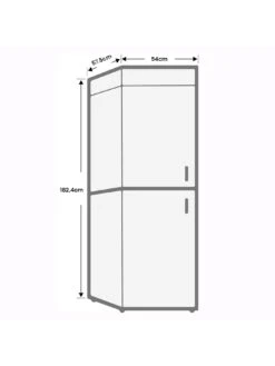Beko CFG3582DS 55cm Wide Frost-Free Fridge Freezer - Silver 13 Beko CFG3582DS 55cm Wide Frost-Free Fridge Freezer - Silver -Appliance Pro T7XTV SQ6 0000000035 SILVER SLd4