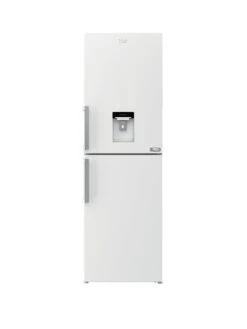 Beko CFP3691DVW HarvestFresh 60cm Wide Frost-Free Fridge Freezer With Water Dispenser - White